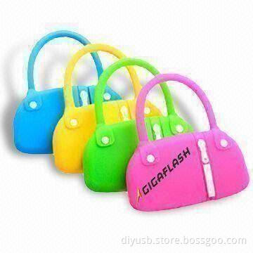 Handbag-shaped USB Flash Drives with 1 to 32GB Flash Memory Capacity